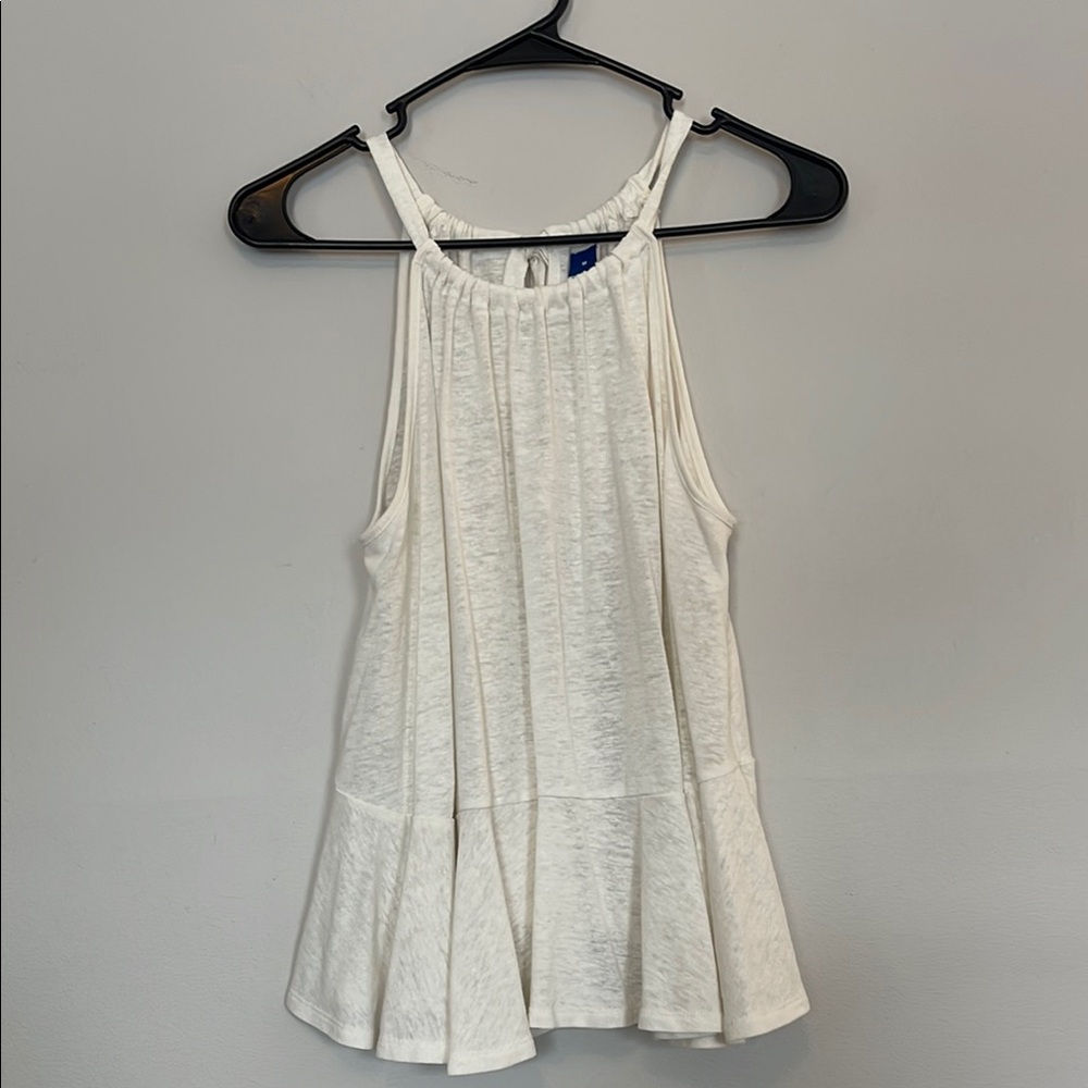 White Sleeveless Women's Top